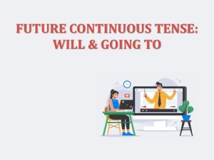 Future Continuous Tense: Will dan Going to