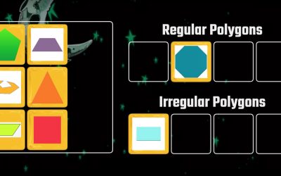Math Games: Sorting Regular vs Irregular Polygons