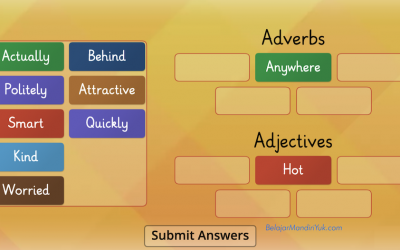 Word Classes Exercise: Adjectives and Adverbs